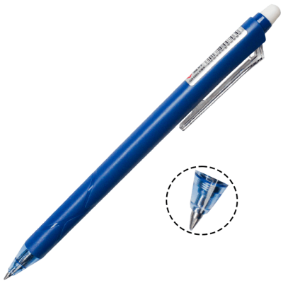 Pix friction cu mecanism albastru, 0.5 MM, Aihao